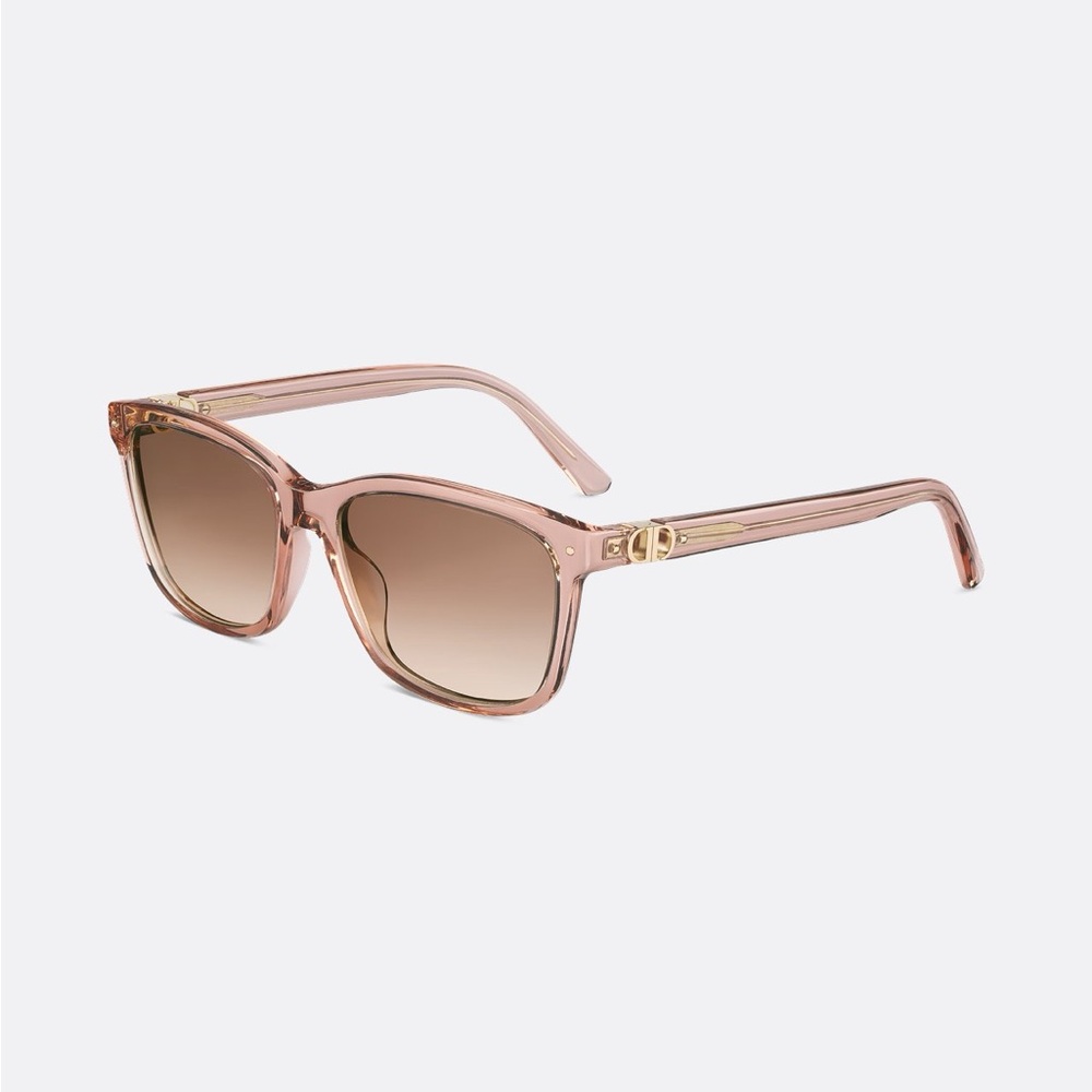 Dior Petit CD S2I Transparent Pink Square Sunglasses
